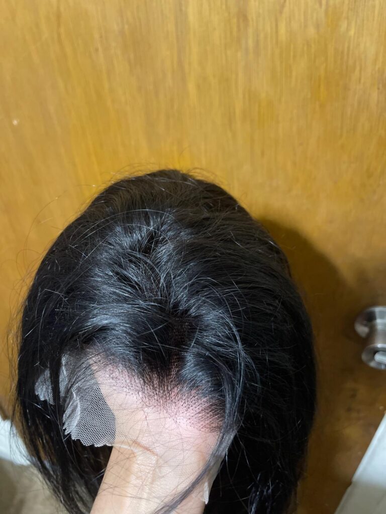 12A Human Hair Straight 4x4 13x4 Transparent Lace Wigs photo review