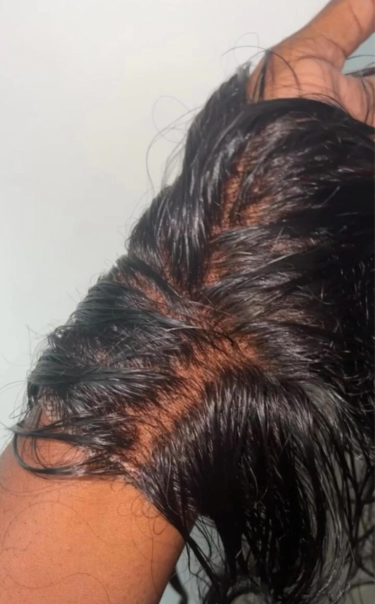 Virgin Hair Natural Straight 4X4 5x5 6x6 7x7 HD Lace Closure photo review