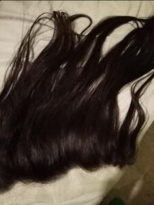 Virgin Human Hair Straight 13x4 13x6 Transparent Lace Frontal photo review