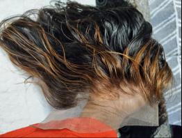 Virgin Human Hair Straight 13x4 13x6 Transparent Lace Frontal photo review