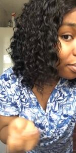 Human Hair Deep Wave 4x4 BOB Lace Closure Wig photo review