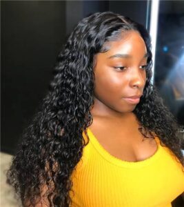 Deep Wave 360 Lace Front Wig 180 Density photo review