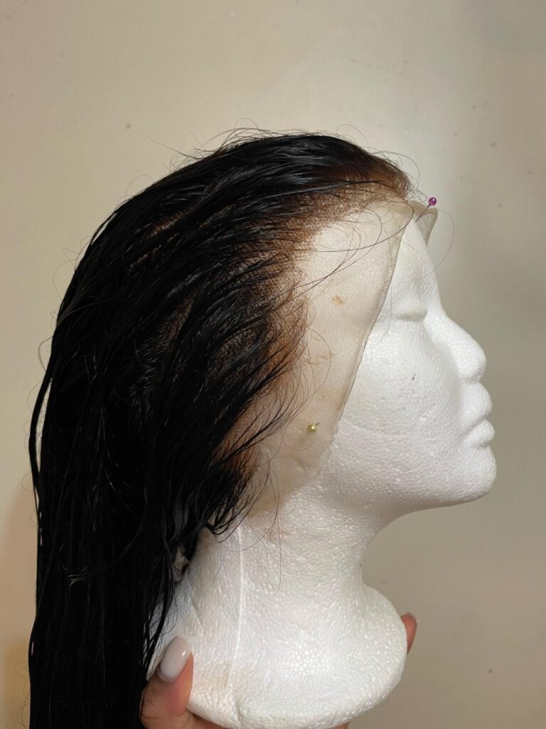 12A Human Hair Straight 4x4 13x4 Transparent Lace Wigs photo review