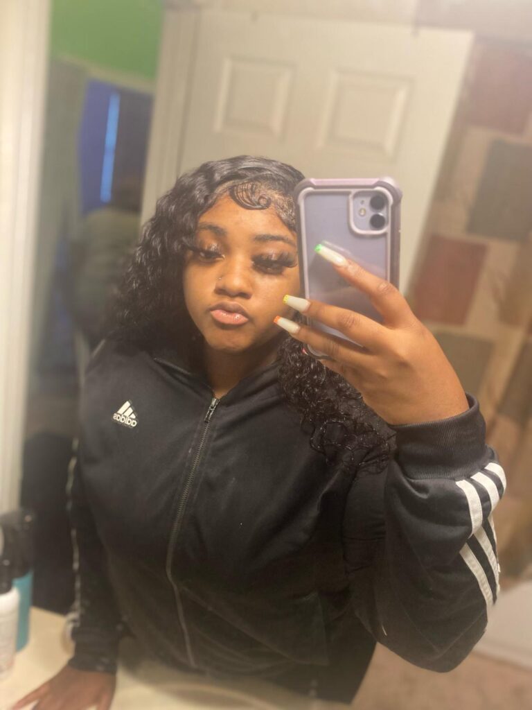 Human Hair Kinky Curly 13x4 13x6 Transparent Lace Front Wigs photo review