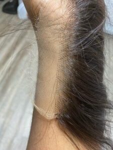 Virgin Hair Natural Straight 4X4 5x5 6x6 7x7 HD Lace Closure photo review