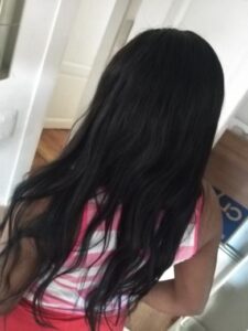 Straight 4x4 5x5 6x6 7x7 Transparent Closure Wig photo review