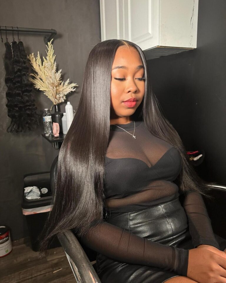 Ms Lula Wear Go Straight Glueless 5x5 HD Lace Closure Wig photo review