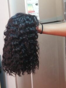 Human Hair Deep Wave 4x4 BOB Lace Closure Wig photo review