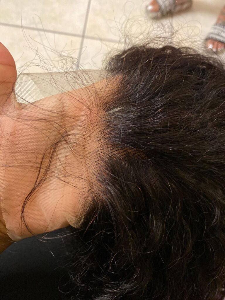 Human Hair Kinky Curly 13x4 13x6 Transparent Lace Front Wigs photo review