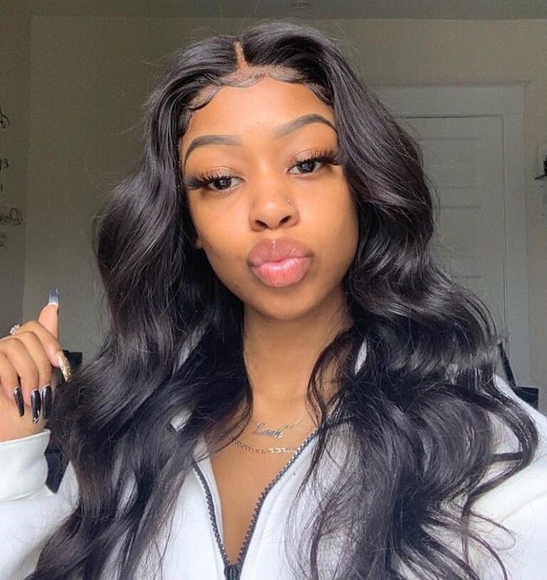 Virgin Human Hair Body Wave U Part Wigs photo review