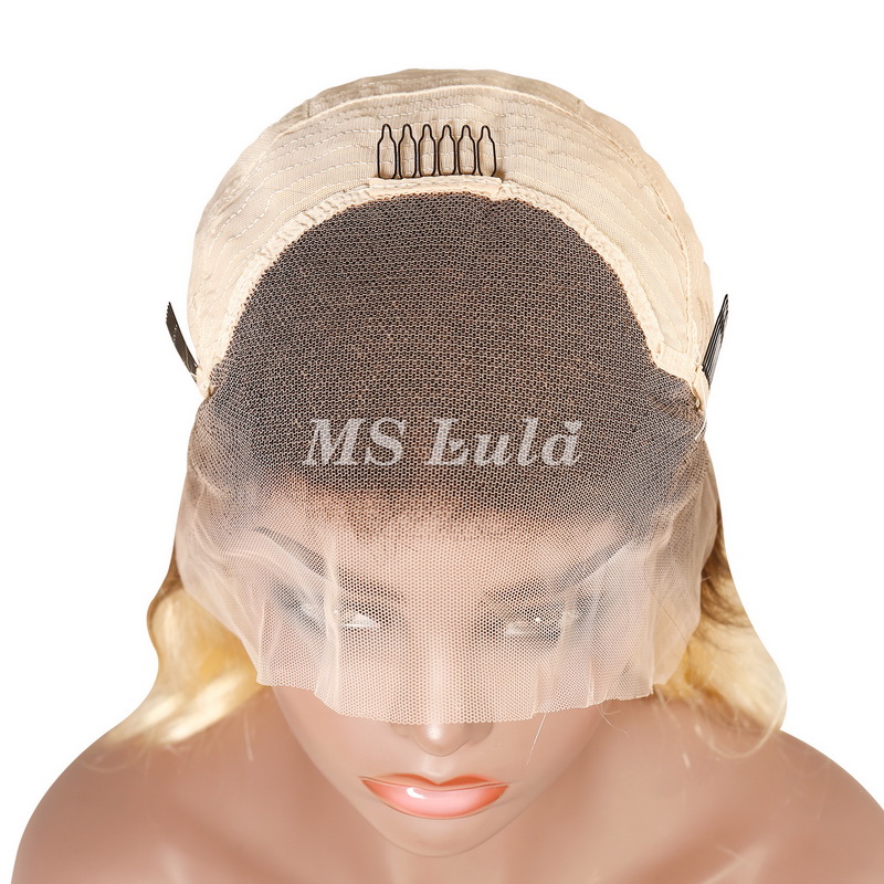 Mslula 1b/613 Color Ombre Root 13x4 Transparent Lace Front Wigs Body Wave - Image 8