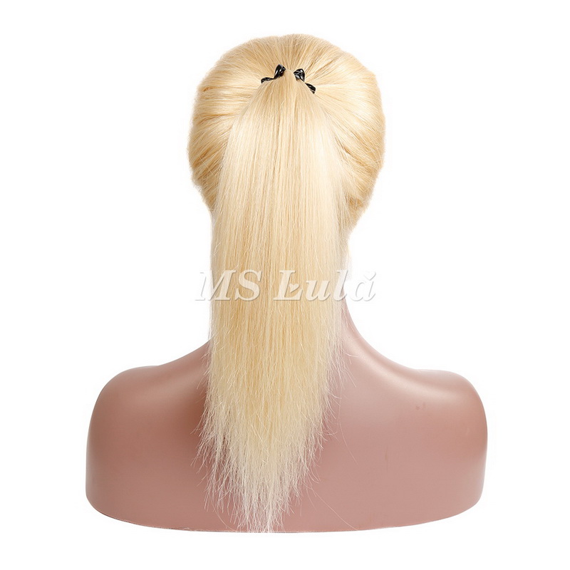 #613 Blonde Color Straight 360 Lace Frontal Wig - Image 4