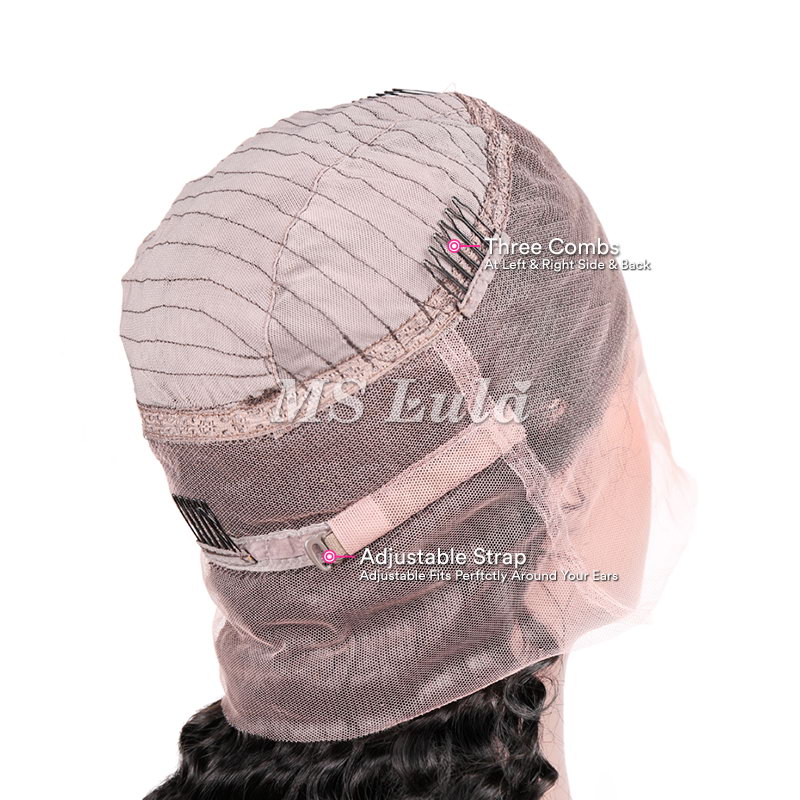 Roman Curl 360 Lace Front Wig 180 Density - Image 8