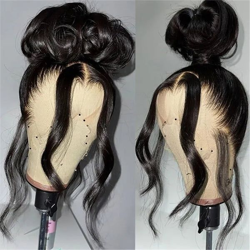 Body Wave Transparent 360 Lace Front Wig Human Hair Wigs - Image 5