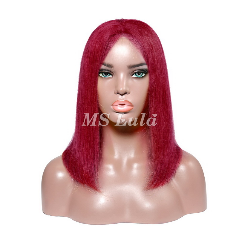 Clearance Sale Colored Straight BOB Lace Front Wig - Image 5