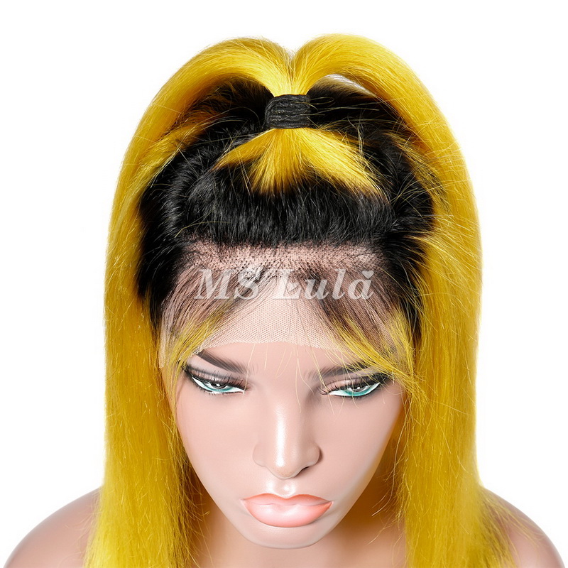 Clearance Sale Colored Straight BOB Lace Front Wig - Image 9