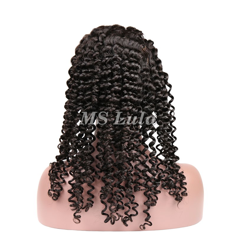 Human Hair Deep Wave Transparent Full Lace Wigs - Image 2