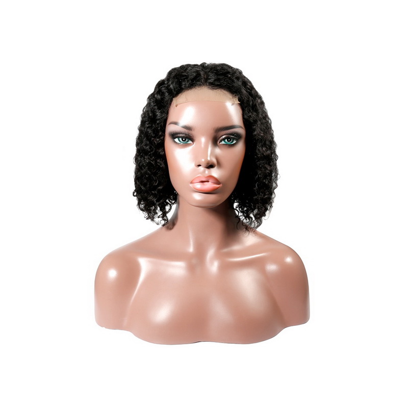 Human Hair Deep Wave 4x4 BOB Lace Closure Wig - Image 2