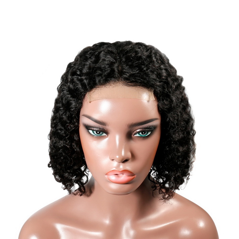 Human Hair Deep Wave 4x4 BOB Lace Closure Wig - Image 7