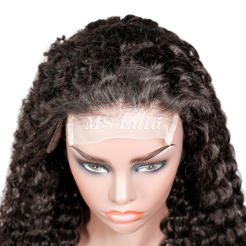 Deep Wave 4x4 5x5 6x6 7x7 Transparent Closure Wig - Image 5