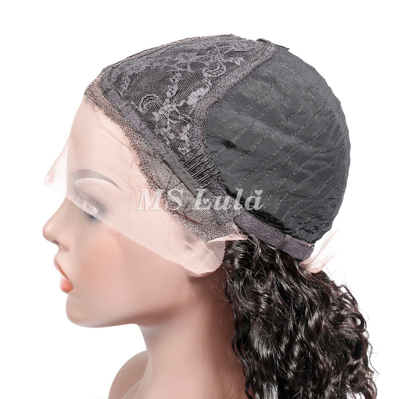 Virgin Human Hair Water Wave BOB T Part Wig - Image 8