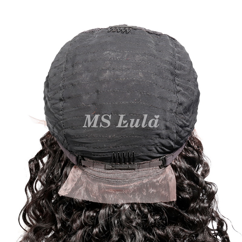 Virgin Human Hair Water Wave BOB T Part Wig - Image 9