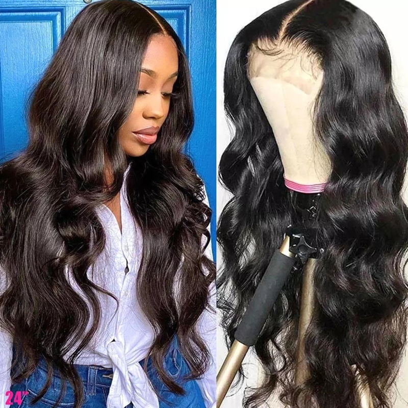 Body Wave 4x4 5x5 6x6 7x7 Transparent Closure Wig