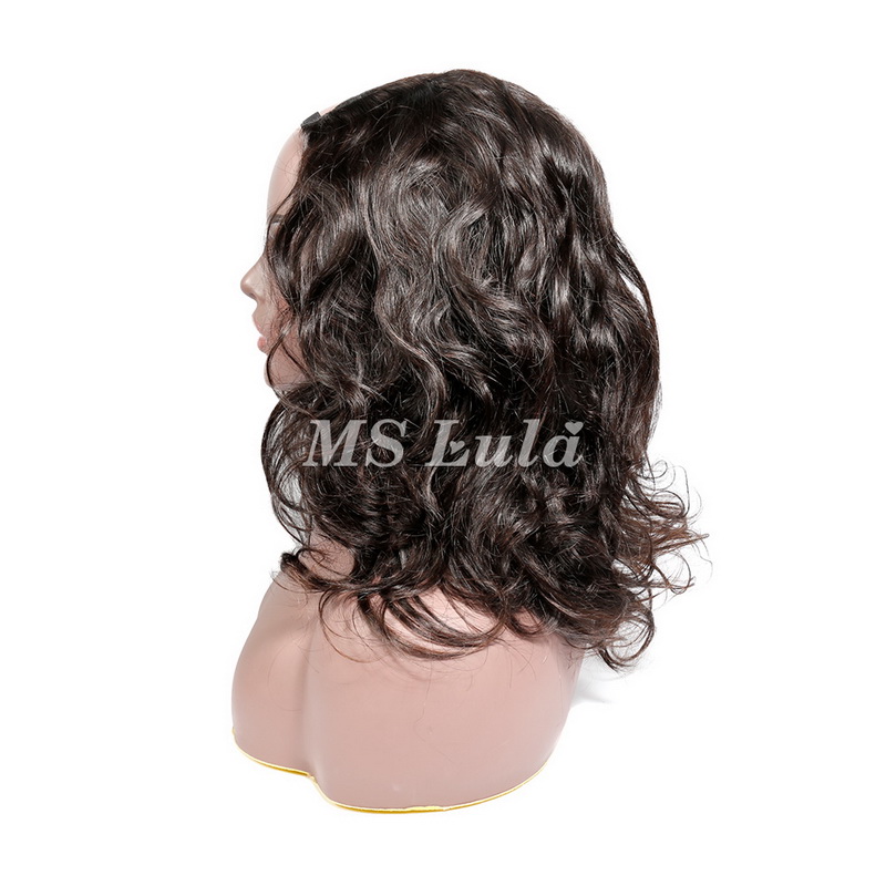 Virgin Human Hair Body Wave U Part Wigs - Image 4