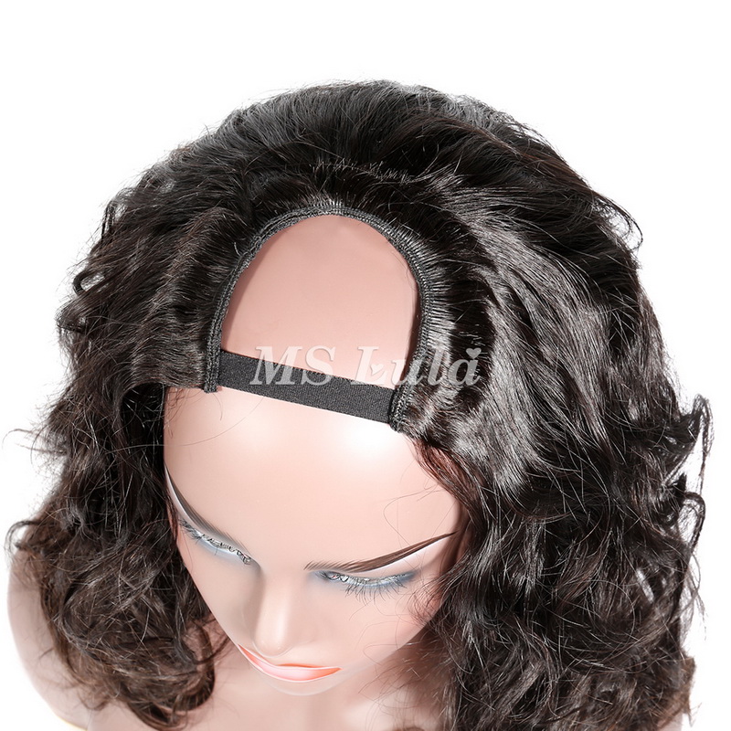 Glueless Body Wave U Part Wigs 100% Human Hair - Image 9
